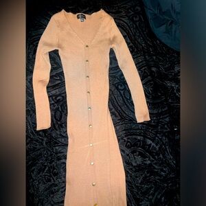 Nude Sweater Dress